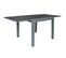 Table De Jardin Extensible "haria" 80-160cm Gris