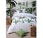 Housse De Couette Mayotte, Nature, Blanc/vert, 220x240cm,  100% Coton