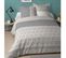 Housse De Couette Whitty, Gris, 240x220cm + , 100% Coton (espagne)