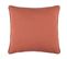 Coussin Windsor Passepoilé Uni - 45x45 Cm - Terracotta