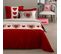 Housse De Couette Marianne, Coeur, Rouge, 240 X 260 Cm,  100% Coton