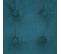Pouf Bleu Canard En Velours - L. 35 X L. 35 X H. 35 Cm
