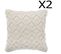 Lot De 2 Coussins Macramé En Coton - L. 40 X L. 40 Cm