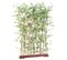 Plante Artificielle Haute Gamme Spécial Extérieur/ Haie Artificielle Bambou Vert - 190 X 35 X 110 Cm