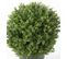 Plante Artificielle Haute Gamme Spécial Extérieur/buis Boule Uv Artificiel, Vert - H.65 X D.50 Cm