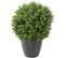 Plante Artificielle Haute Gamme Spécial Extérieur/buis Boule Uv Artificiel, Vert - H.65 X D.50 Cm