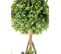 Plante artificielle haute gamme Spécial extérieur / Buis tige double boule - Dim : H.140 x D.40 cm