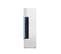 Vitrine Avec Une Porte Laqué Blanc Brillant - L51 X H161 X P38 Cm