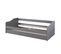 Lit Banquette Enfant En Pin Massif Coloris Gris - 90 X 200 Cm