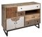 Buffet Moderne De 4 Tiroirs 3 Portes - L.115 X L.40 X H.80 Cm