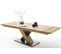 Table À Manger En Chêne Sauvage Massif - L140-220 X H78 X P90 Cm