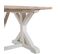 Table De Repas En Bois Coloris Naturel / Blanc - L. 200 X L. 100 X H. 78 Cm