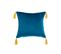 Lot De 2 Coussins En Polyester Coloris Bleu - L. 40 X L. 40 Cm