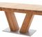 Table À Manger Extensible En Chêne Sauvage Massif  - L. 140-220 X H. 78 X P. 90 Cm