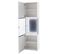 Vitrine / Meuble De Rangement En Bois Coloris Blanc Mat - L.60 X H.208 X P.38 Cm