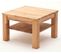 Table Basse Avec Rangements En Bois Chêne Huilé - L.65 X H.45 X P.65 Cm