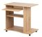 Bureau En Bois Imitation Chêne Artisan - L.80 X P.50 X H.75 Cm