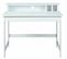 Bureau D'enfant En Pin Massif Vernis Blanc - L.110 X H.76/91 X P.69 Cm