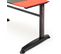 Bureau D'ordinateur / Table De Jeu Coloris Noir Et Rouge - L. 120 X H. 72 X P. 60 Cm