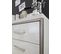 Buffet Coloris Blanc Brillant - L. 153 X H. 121 X P. 45 Cm