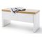 Banc Coloris Blanc / Chêne Wotan - Longueur 91 X Hauteur 45 X Profondeur 38 Cm