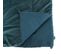 Drap De Lit Coloris Bleu Canard En Polyester - Longueur 180 X Profondeur 80 X Hauteur 2 Cm