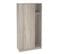 Armoire Placard / Meuble De Rangement Coloris Chêne - Longueur 100 X Hauteur 200 X Profondeur 50 Cm