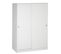 Armoire Placard / Meuble De Rangement Coloris Blanc - Hauteur 180 X Longueur 90 X Profondeur 50 Cm