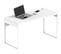 Bureau Coloris Blanc - H. 76 X L. 135 X P. 60 Cm