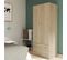 Armoire Placard / Meuble De Rangement Coloris Cambrian - H. 180 X L. 74 X P. 50 Cm