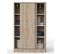 Armoire Avec 2 Portes Coulissantes Coloris Cambrian - H. 120 X L. 74 X P. 33 Cm