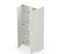 Armoire / Meuble De Rangement Coloris Blanc - H. 180 X L. 80 X P. 35 Cm