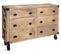 Buffet En Bois De Manguier Coloris Stable - L. 150 X P. 40,3 X H. 104,5 Cm