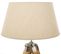 Lampadaire Trépied En Bambou Coloris Ivoire - L. 65 X P. 59 X H. 145 Cm