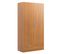 Armoire / Placard De Rangement De 2 Portes + 1 Tiroir Coloris Merisier - L. 102 X P. 51 X H. 200 Cm