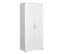 Armoire / Placard De Rangement De 2 Portes Coloris Blanc - L. 80 X P. 47 X H. 187 Cm