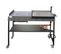 Double Barbecue Spéciale En Zinc Coloris Gris - 145 X 100 X 57 Cm