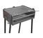 Barbecue Rectangulaire Avec Support En Acier Inoxydable Coloris Noir - 67 X 34 X 84,5 Cm