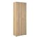 Armoire De Rangement Coloris Imitation Chêne Sonoma - Longueur 70 X Profondeur 34 X Hauteur 189 Cm