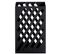 Porte Parapluies En Métal Laqué Noir - Longueur 30 X Hauteur 48 X Profondeur 16 Cm