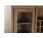 Armoire Vitrine Porte Bouteilles En Bois Acacia Marron - L. 160 X H. 153 X P. 41cm