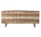 Buffet Meuble De Rangement En Bois De Sheesham Coloris Naturel / Marron - L. 162 X H. 72 X P. 42 Cm