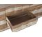 Buffet Meuble De Rangement En Bois De Sheesham Coloris Naturel / Marron - L. 162 X H. 72 X P. 42 Cm