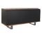 Buffet Meuble De Rangement En Bois De Manguier Coloris Noir - L. 160 X H. 72 X P. 42 Cm