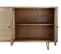 Buffet Meuble De Rangement En Bois De Manguier Et Rotin Coloris Naturel - L. 150 X H. 77 X P. 40 Cm