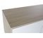 Buffet Meuble De Rangement En Mdf Coloris Blanc / Naturel Et Métal - L. 170 X H. 76 X P. 45 Cm