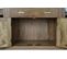 Buffet Meuble De Rangement En Acacia Coloris Naturel - Longueur 150 X Hauteur 81 X Profondeur 40 Cm