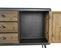 Buffet Meuble De Rangement En Sapin Et Métal Coloris Naturel - L. 144 X H. 75 X P. 45 Cm