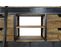 Etagère En Bois Recyclé Et Métal Coloris Naturel / Noir - L. 164 X P. 47 X H. 226 Cm