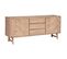 Buffet En Bois D'acacia Coloris Beige - Longueur 180 X Profondeur 45 X Hauteur 80 Cm